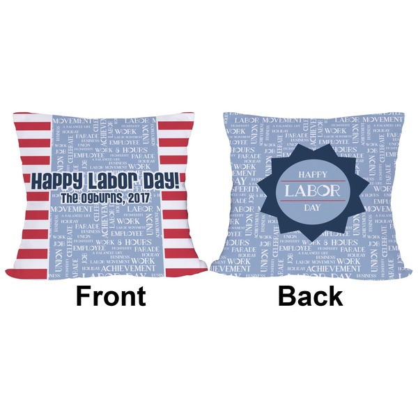 Labor Day Outdoor Pillow - 20x20
