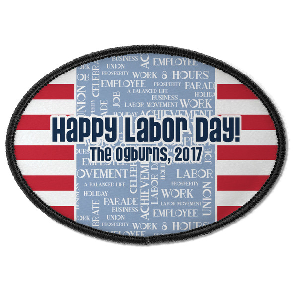 Labor Day Oval Patch