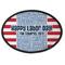 Labor Day Oval Patch