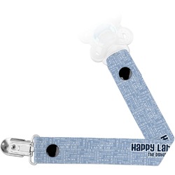 Labor Day Pacifier Clip (Personalized)