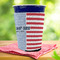 Labor Day Party Cup Sleeves - with bottom - Lifestyle