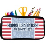 Labor Day Neoprene Pencil Case (Personalized)