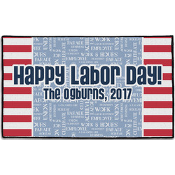 Labor Day Door Mat - 60"x36" (Personalized)