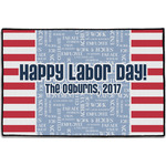 Labor Day Door Mat - 36"x24" (Personalized)