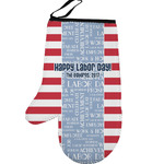 Labor Day Left Oven Mitt (Personalized)