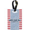 Labor Day Personalized Rectangular Luggage Tag
