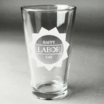 Labor Day Pint Glass - Engraved
