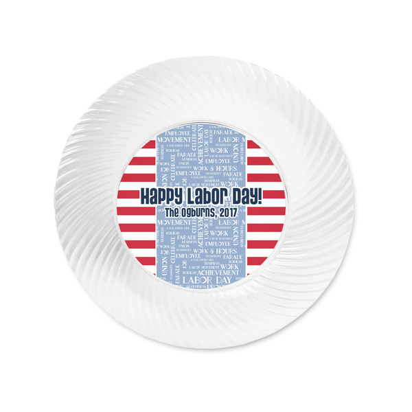 Labor Day Plastic Party Appetizer & Dessert Plates - Approval
