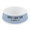 Labor Day Plastic Dog Bowl - Small (Personalized)