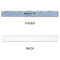 Labor Day Plastic Ruler - 12" - APPROVAL
