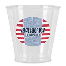 Labor Day Plastic Shot Glass (Personalized)
