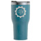 Labor Day RTIC Tumbler - Dark Teal - Front