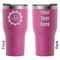 Labor Day RTIC Tumbler - Magenta - Double Sided - Front & Back