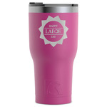 Labor Day RTIC Tumbler - Magenta - Laser Engraved - Single-Sided