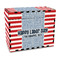 Labor Day Wood Recipe Box - Full Color Print (Personalized)
