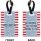 Labor Day Rectangle Luggage Tag (Front + Back)