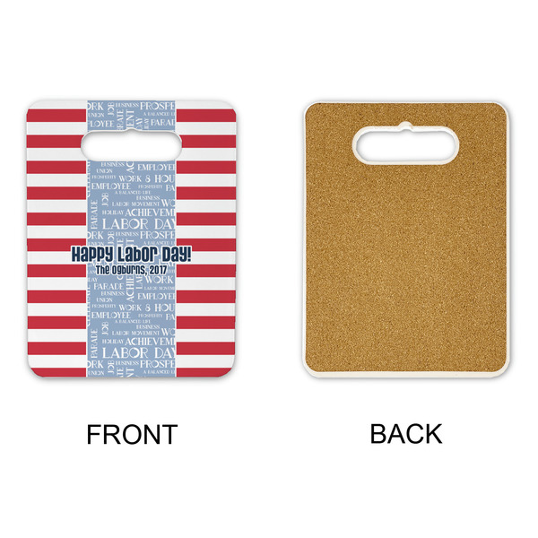 Labor Day Rectangle Trivet with Handle - APPROVAL