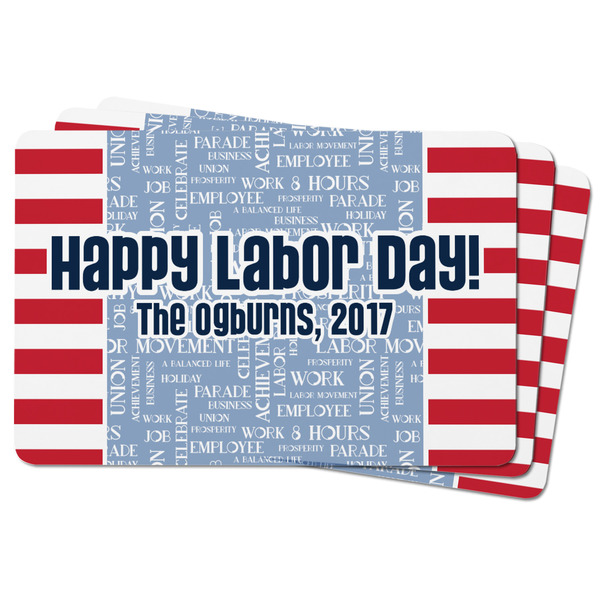 Labor Day Rectangular Fridge Magnet - THREE