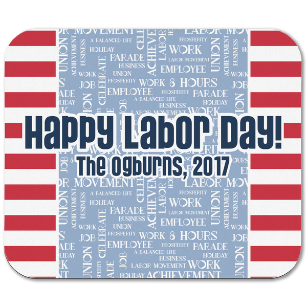 Labor Day Rectangular Mouse Pad - APPROVAL