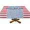 Labor Day Rectangular Tablecloths (Personalized)
