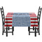 Labor Day Rectangular Tablecloths - Side View