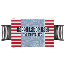 Labor Day Tablecloth - 58"x58" (Personalized)