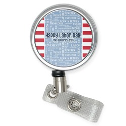 Labor Day Retractable Badge Reel (Personalized)