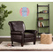 Labor Day Round Wall Decal on Living Room Wall