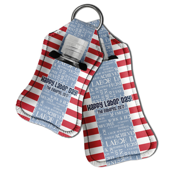 Labor Day Sanitizer Holder Keychain - Both in Case (PARENT)