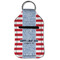 Labor Day Sanitizer Holder Keychain - Small (Front Flat)