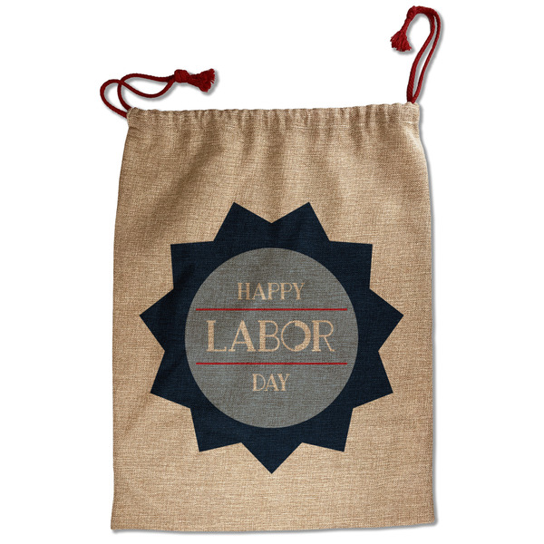 Labor Day Santa Bag - Front