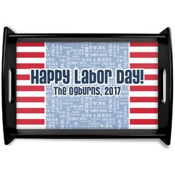 Labor Day Wooden Tray (Personalized)