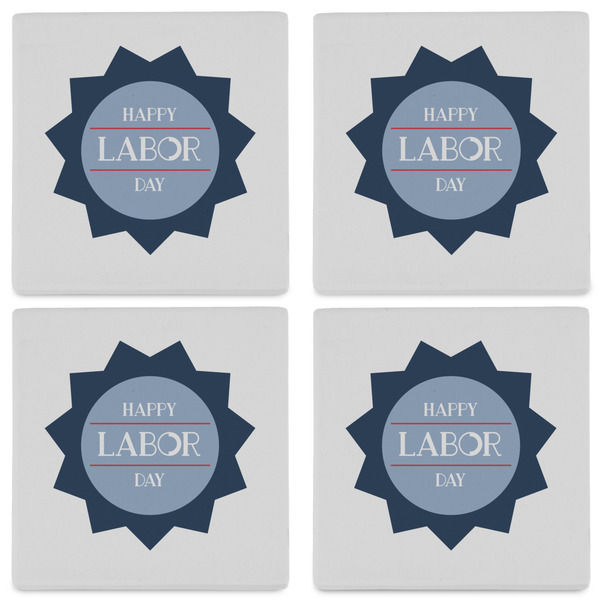 Labor Day Set of 4 Sandstone Coasters - See All 4 View