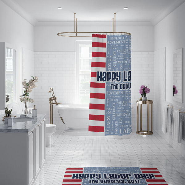 Labor Day Shower Curtain - 70"x83"