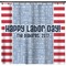 Labor Day Shower Curtain (Personalized)