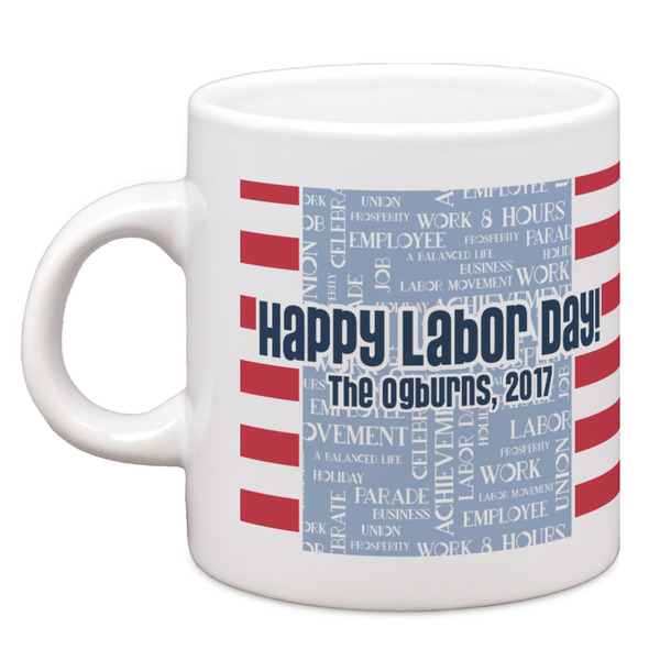 Custom Labor Day Espresso Cup (Personalized)