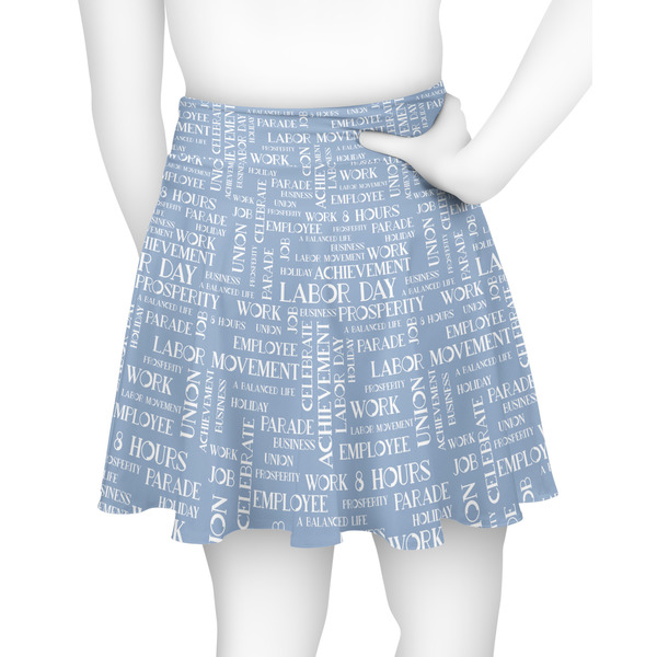 Labor Day Skater Skirt - Back
