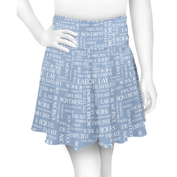 Custom Labor Day Skater Skirt - X Large
