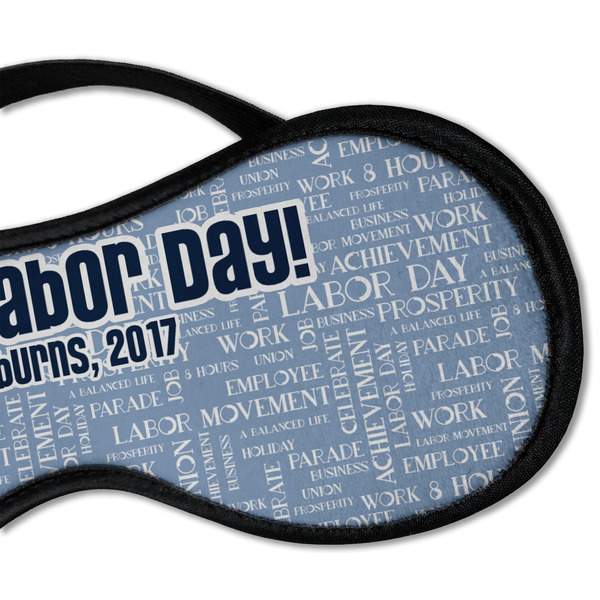 Labor Day Sleeping Eye Mask - DETAIL Large