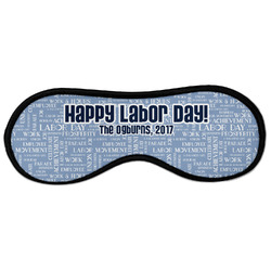 Labor Day Sleeping Eye Masks - Large (Personalized)