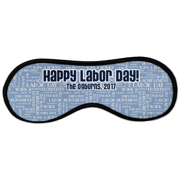 Labor Day Sleeping Eye Mask - Front Large