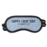 Labor Day Sleeping Eye Mask - Small (Personalized)