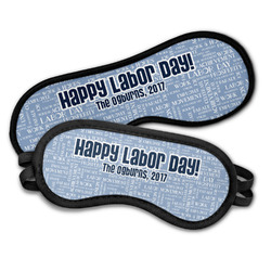 Labor Day Sleeping Eye Masks (Personalized)