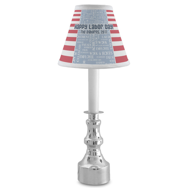 Labor Day Small Chandelier Lamp - LIFESTYLE (on candle stick)