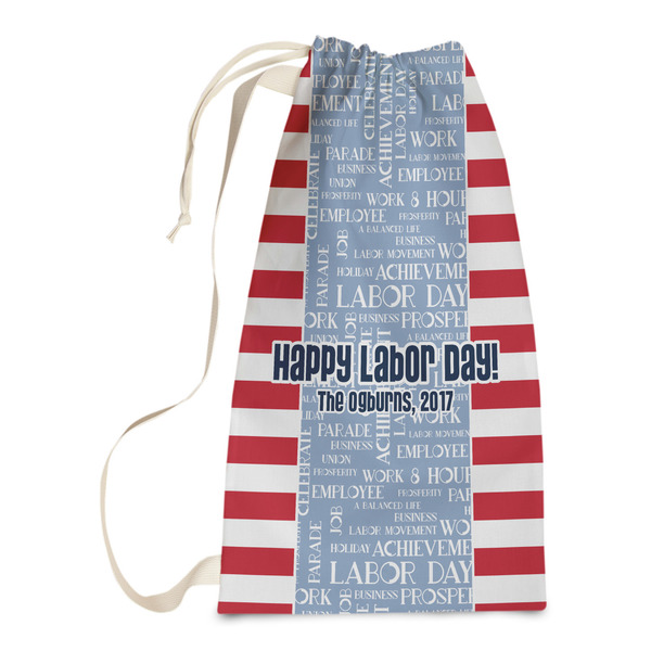 Custom Labor Day Laundry Bags - Small (Personalized)