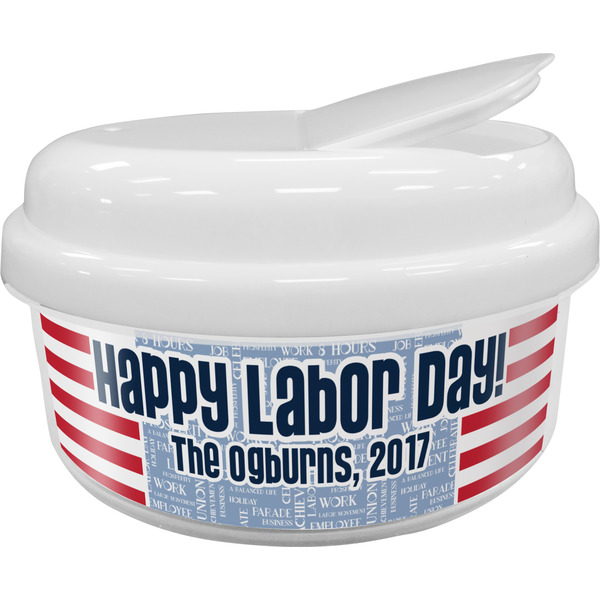Custom Labor Day Snack Container (Personalized)