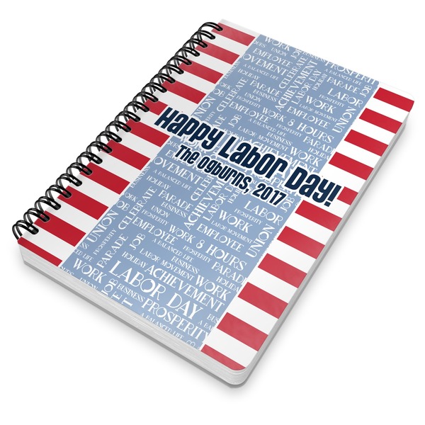 Labor Day Spiral Journal 7 x 10 - Main