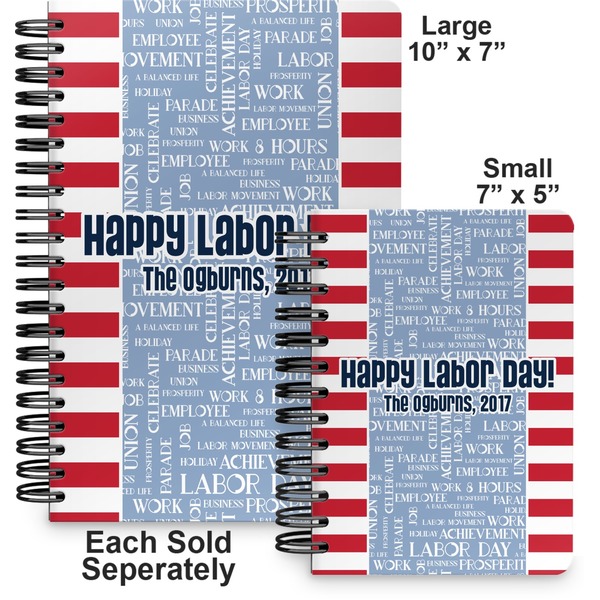 Labor Day Spiral Journal - Comparison