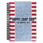 Labor Day Spiral Notebook (Personalized)