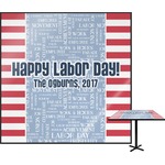Labor Day Square Table Top (Personalized)
